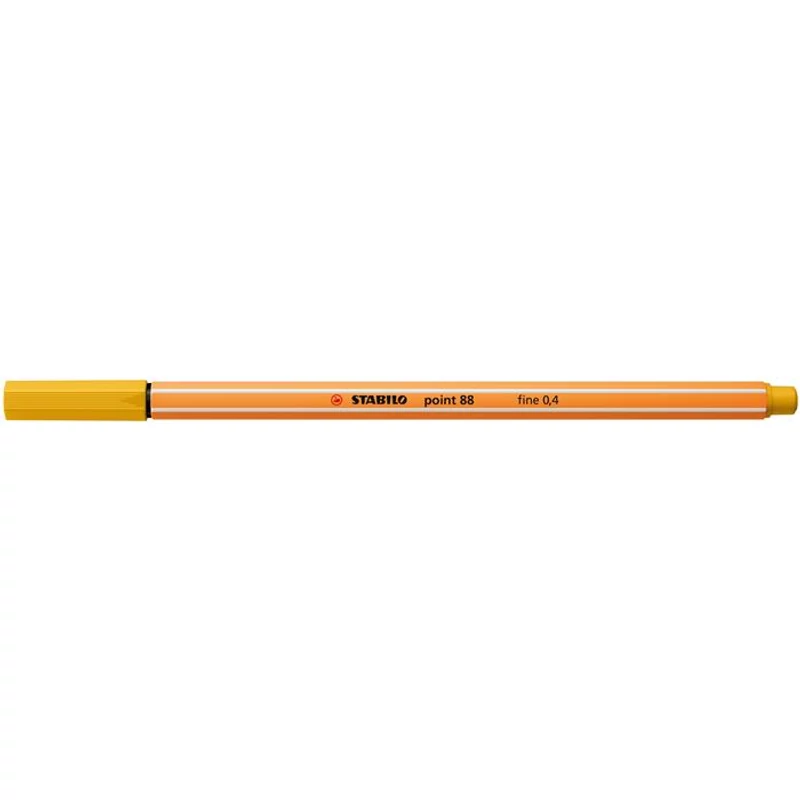 Tűfilc, 0,4 mm, STABILO "Point 88", curry