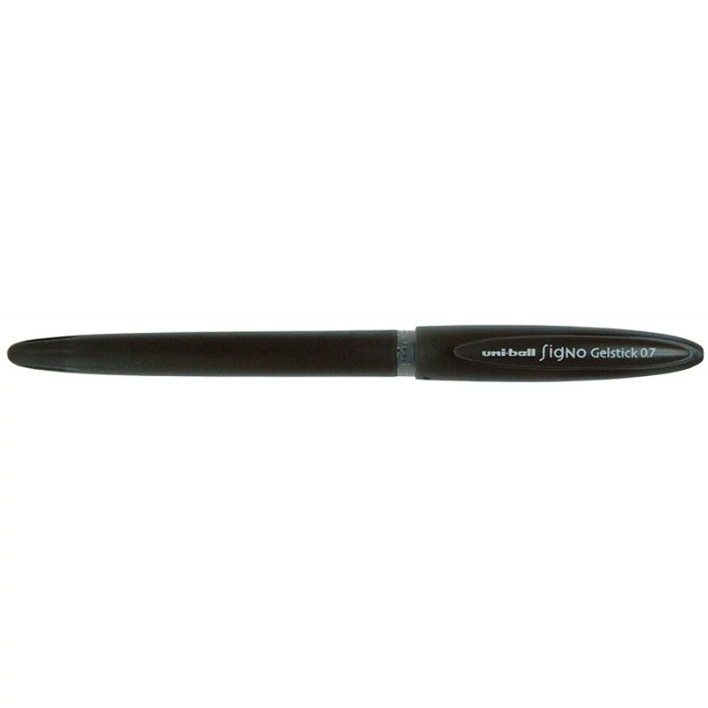 Zseléstoll, 0,4 mm, kupakos, UNI "UM-170 Signo Gelstick", fekete