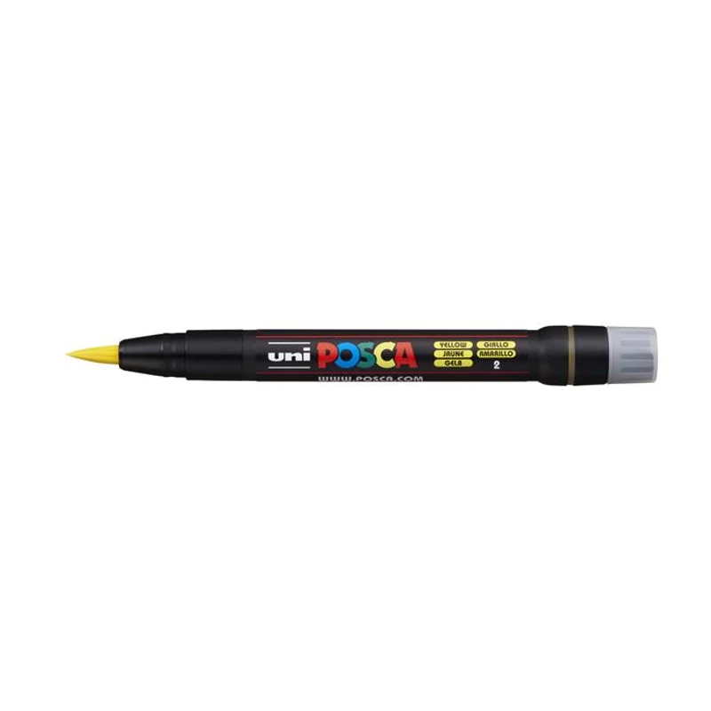 Ecsetirón, UNI "Posca PCF-350", sárga