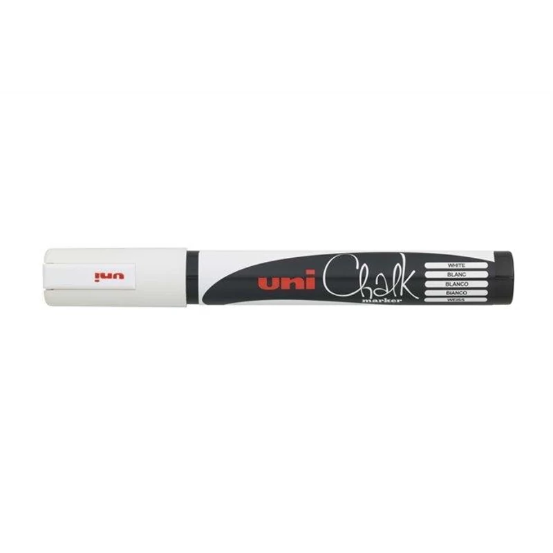 Krétamarker, 1,8-2,5 mm, UNI "PWE-5M", fehér