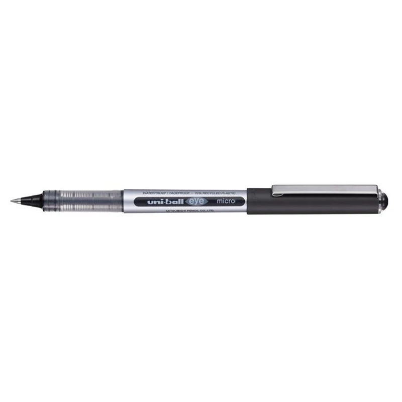 Rollertoll, 0,3 mm, UNI "UB-150E Eye Micro Eco", fekete
