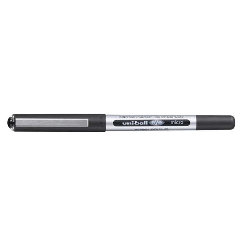 Rollertoll, 0,3 mm, UNI "UB-150E Eye Micro Eco", fekete
