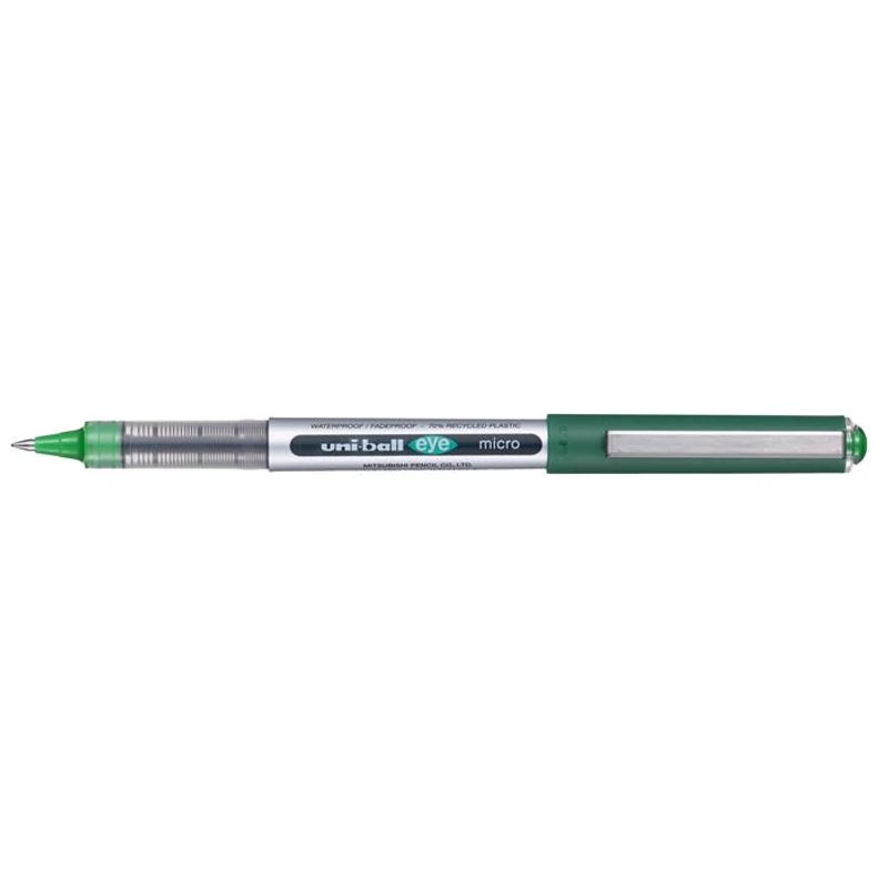 Rollertoll, 0,3 mm, UNI "UB-150E Eye Micro Eco", zöld,Rollertoll, 0,3 mm, UNI "UB-150E Eye Micro Eco", zöld