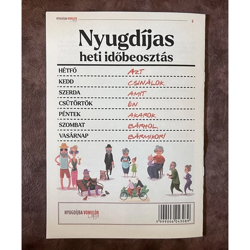 Újság-Nyugdíjba vonulók lapja