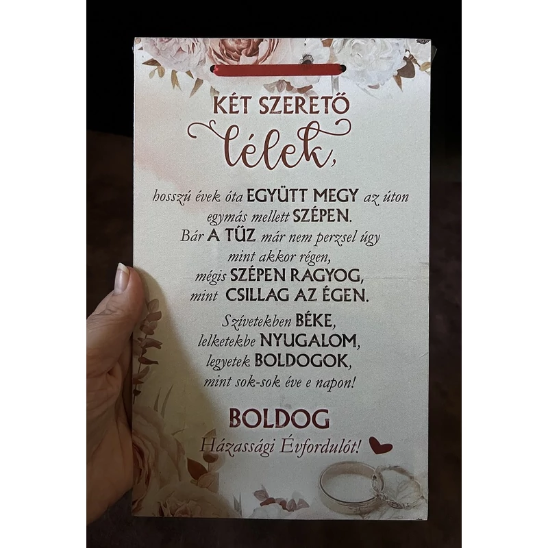 Dísztábla kicsi - Két szerető lélek