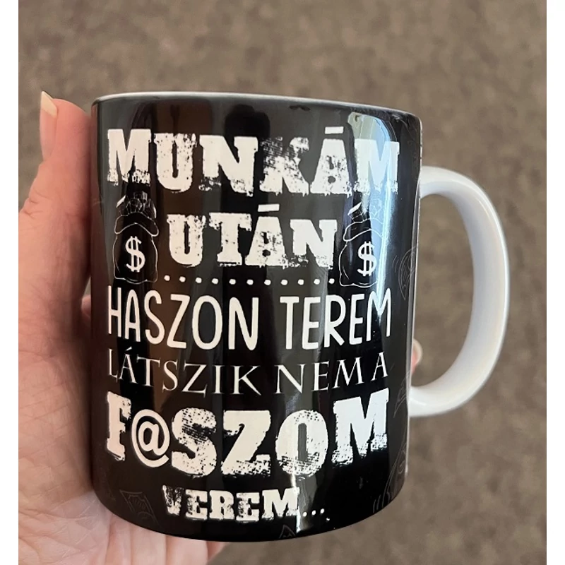 Bögre - Munkám után haszon terem