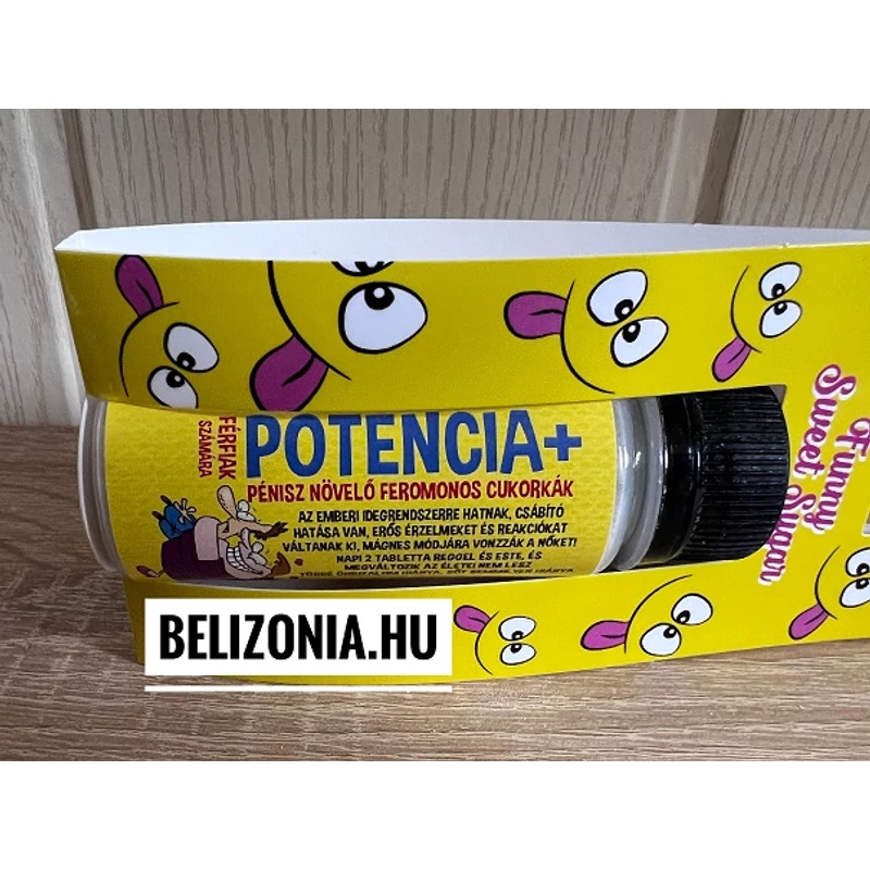 Vicces cukor- Potencia növelő cukorka