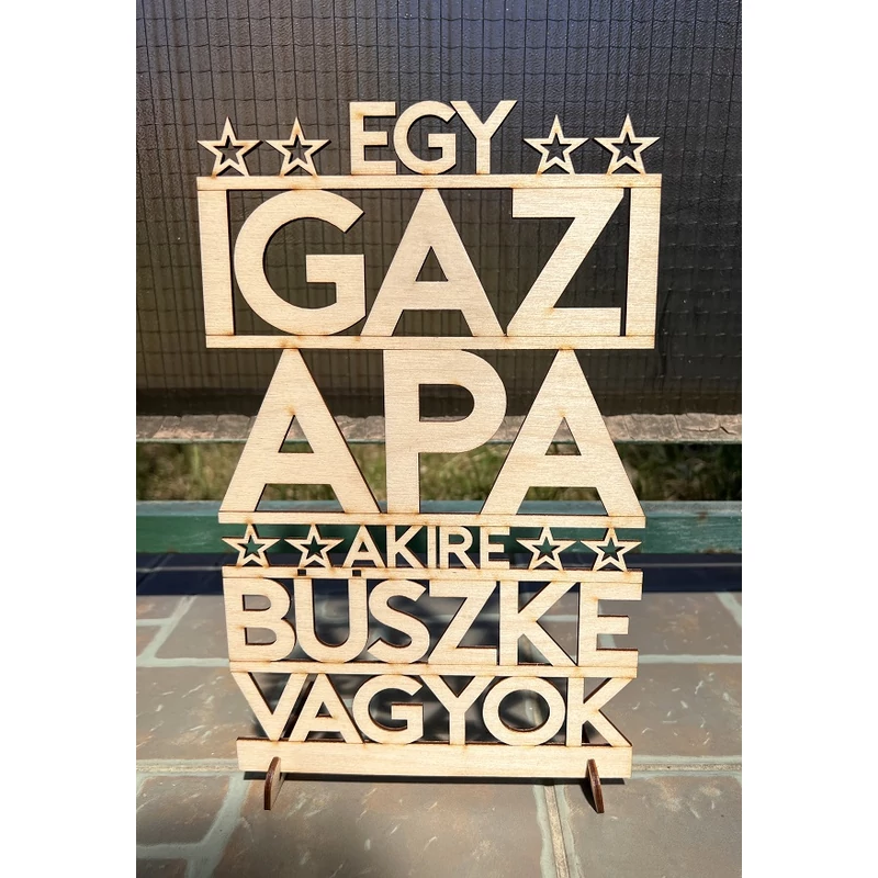 Dekor tábla - Egy igazi Apa