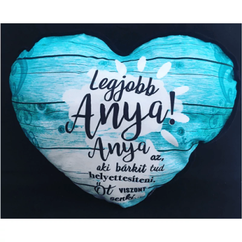 Nagy szív párna - Legjobb anya az