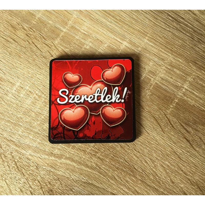 Hűtőmágnes- Szeretlek