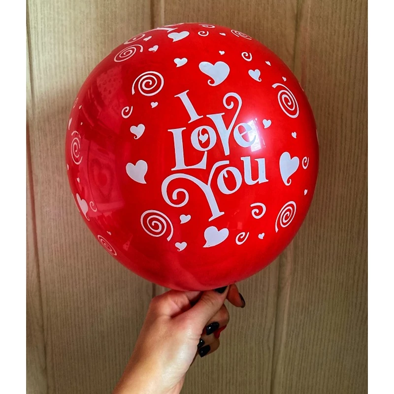 Lufi csomag piros I love you - Szerelmes ajándékok