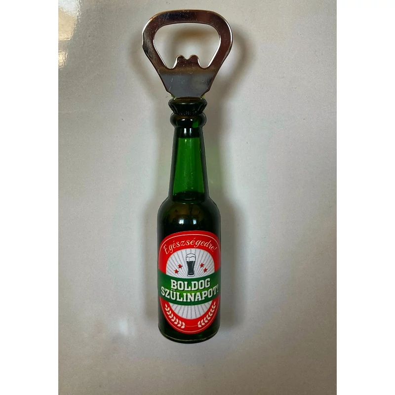 Mágneses Sörnyitó - Boldog Szülinapo
