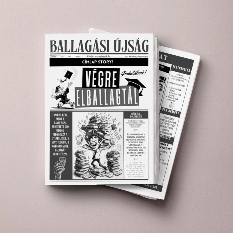 Ballagási Újság - Ajándék ötlet ballagásra